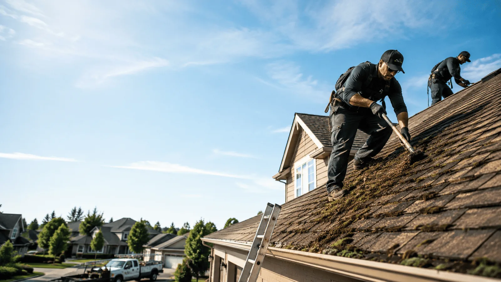 Roof Moss Removal in Osseo, MI near me